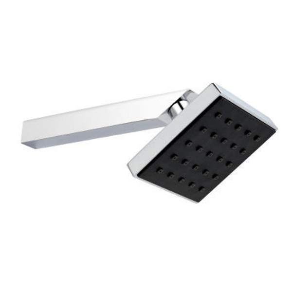 Green Brand - 4in. Pressurise Head Shower With Arm - Cube - 1405