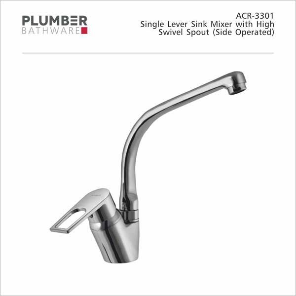 Plumber - Archer Series - Single Lever Sink Mixer Side Mounted - ACR-3301