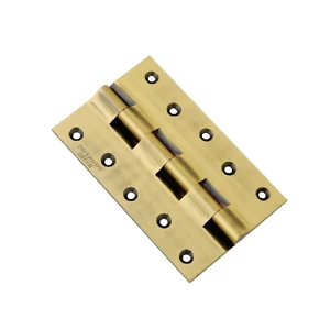 Dauerhaft Decor - Brass Railway Hinges Slow Movement - 1