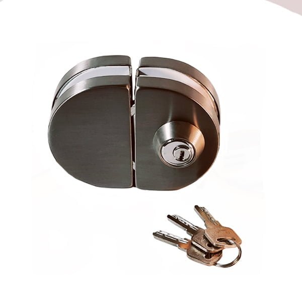 SHINE - S.S. Door Lock - GLASS TO GLASS