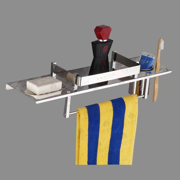Sweiss Brand - Shelf & Corners Series - SS Shelf 4 In 1