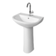 Simpolo - Full Pedestal Basin - VELLIS