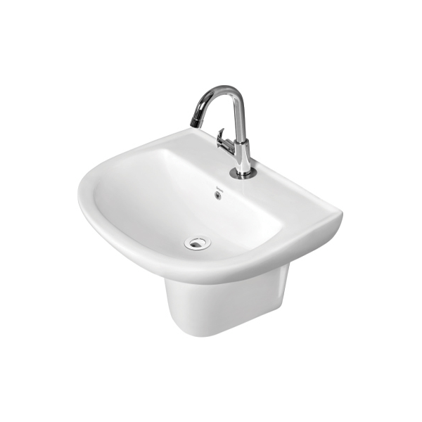 Simpolo - Half Pedestal Basin - VELLIS