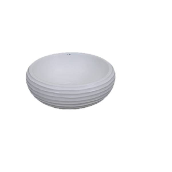 Simpolo - Moulded Matte Finish Art Table Top Basin - ISOLA 905W