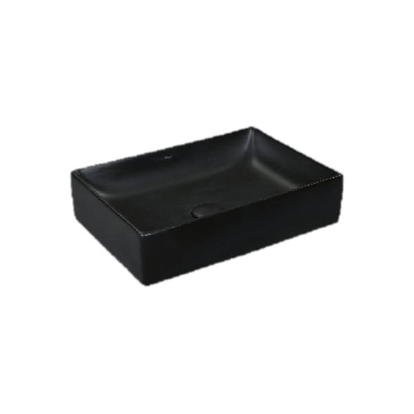 Simpolo - Matt Black Table Top Basin - AVANTE(Waste Coupling Included)