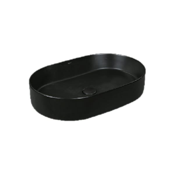 Simpolo - Matt Black Table Top Basin - ZEUS(Waste Coupling Included)