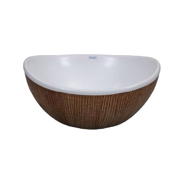 Simpolo - Table Top Hand Crafted Basin - SHALLOW 106